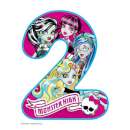 Monster High Number 2 Edible Icing Image